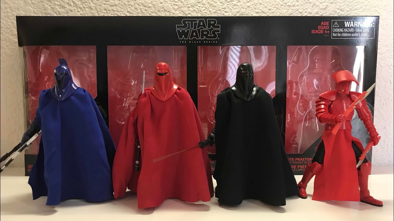 Amazon.com: Star Wars The Black Series Guard Action Figure 4 Pack